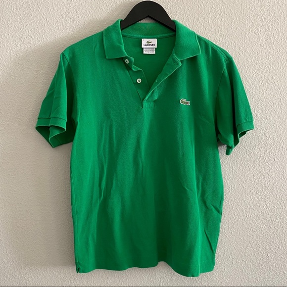 Lacoste Green Polo Sz 3/S - Picture 1 of 3